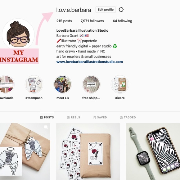 LB066 Custom Blank Thank You Note Cards Handmade Shipping Supplies [Price Firm] - Picture 7 of 7